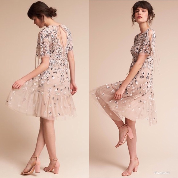 ❌SOLD❌Needle & Thread Bobbi Embellished Dress - Picture 1 of 7